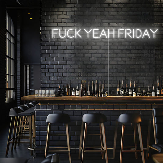 F*ck Yeah Friday LED Neon Sign