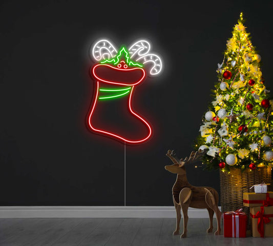 Christmas_Stocking_LED_Neon_Sign_1