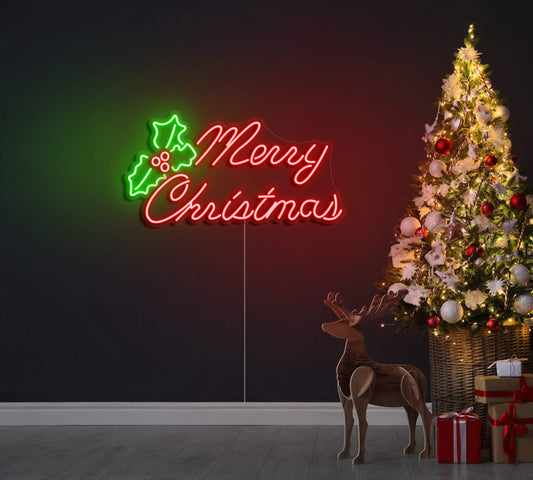 Merry Christmas LED Neon Sign