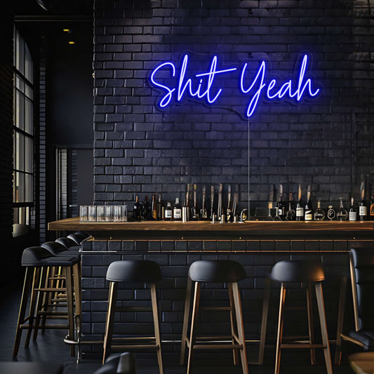 Shit Yeah LED Neon Sign