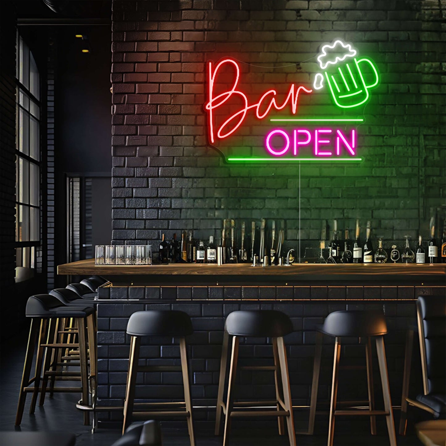 Bar Open LED Neon Sign