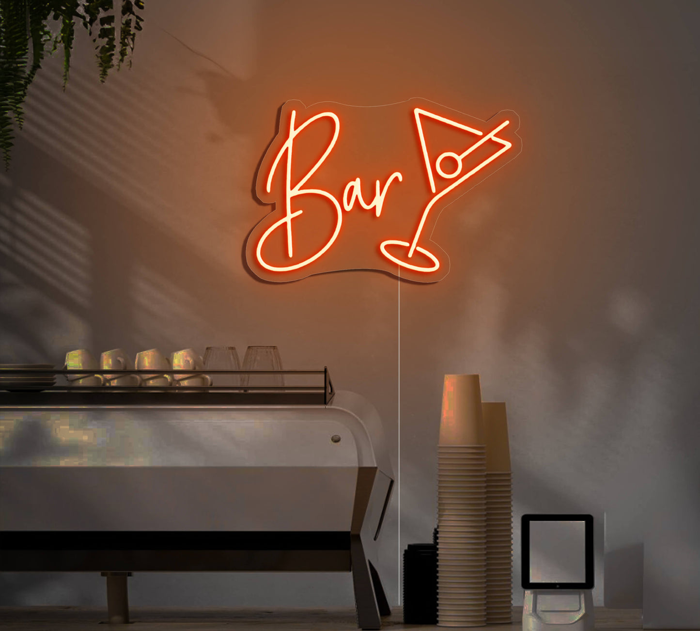 Bar Martini LED Neon Sign