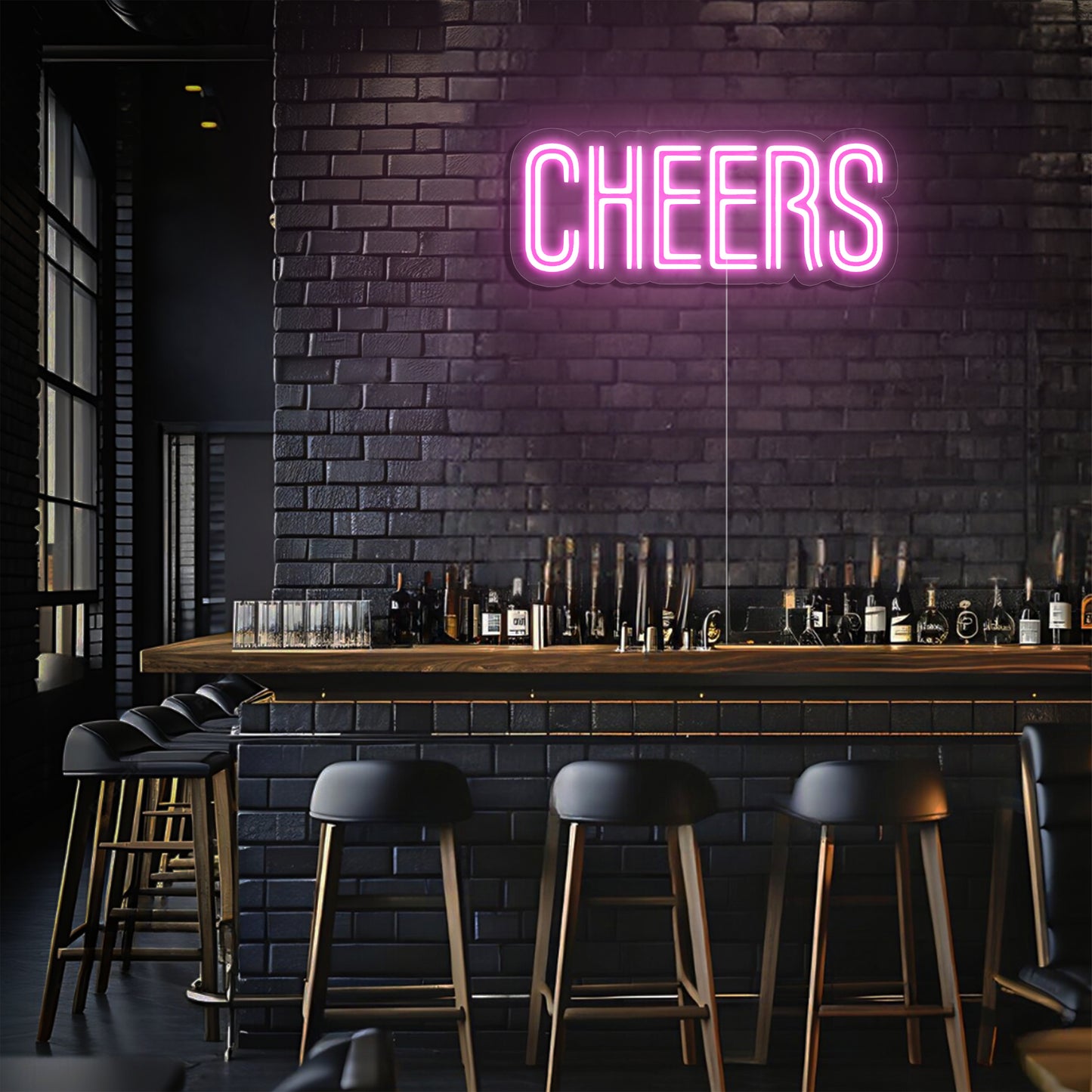 Cheers LED Neon Sign