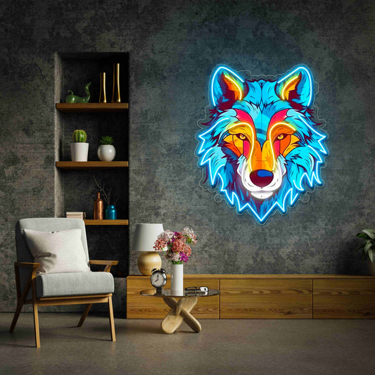 Friday Neons Wolf UV Designs