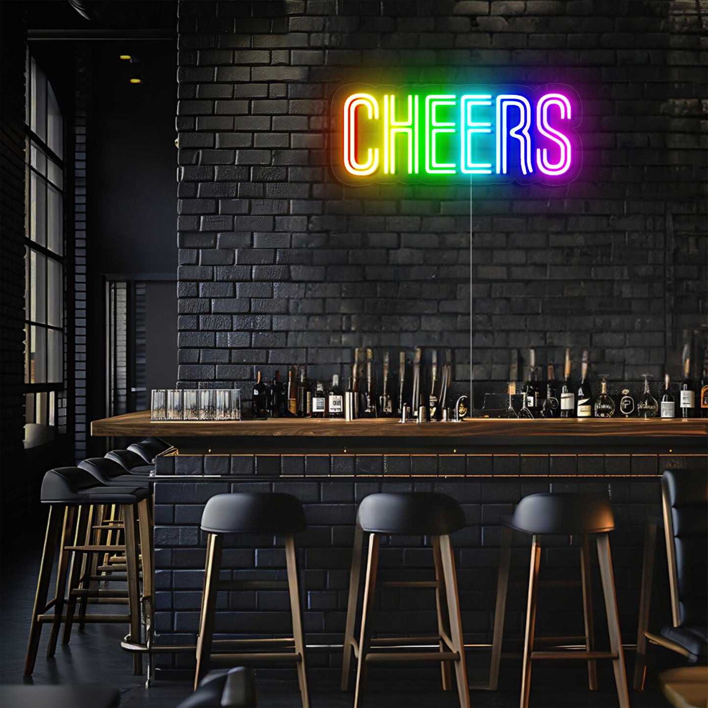 Cheers LED Neon Sign