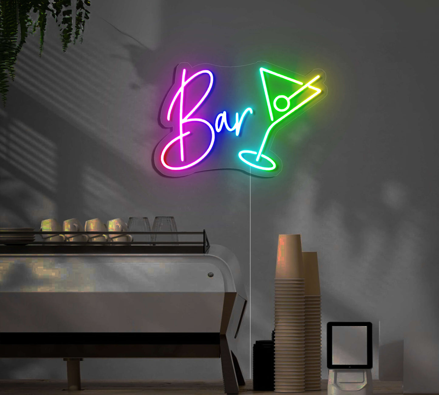 Bar Martini LED Neon Sign